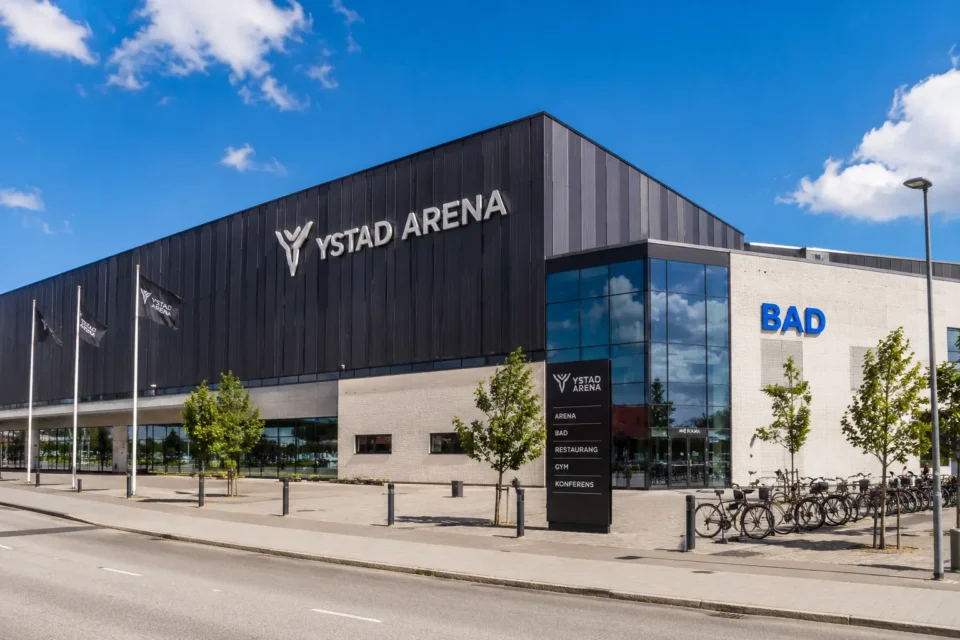 Ystad Arena bygge