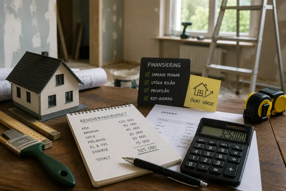Renovering finansiering
